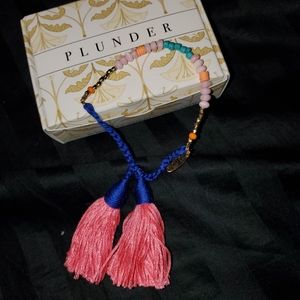 Fun plunder tassle bracelet